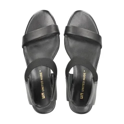 UNITED NUDE Sandalias con tacón de Mujer RAILA MID NEGRO