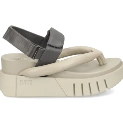 UNITED NUDE Sandalias con plataforma de Mujer DELTA TONG PUMICE