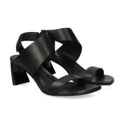 UNITED NUDE Sandalias con tacón de Mujer ZUMA SANDAL MID NEGRO