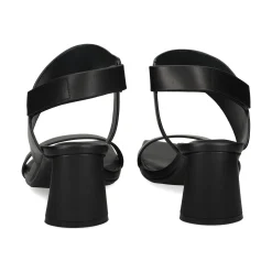 UNITED NUDE Sandalias con tacón de Mujer ZUMA SANDAL MID NEGRO