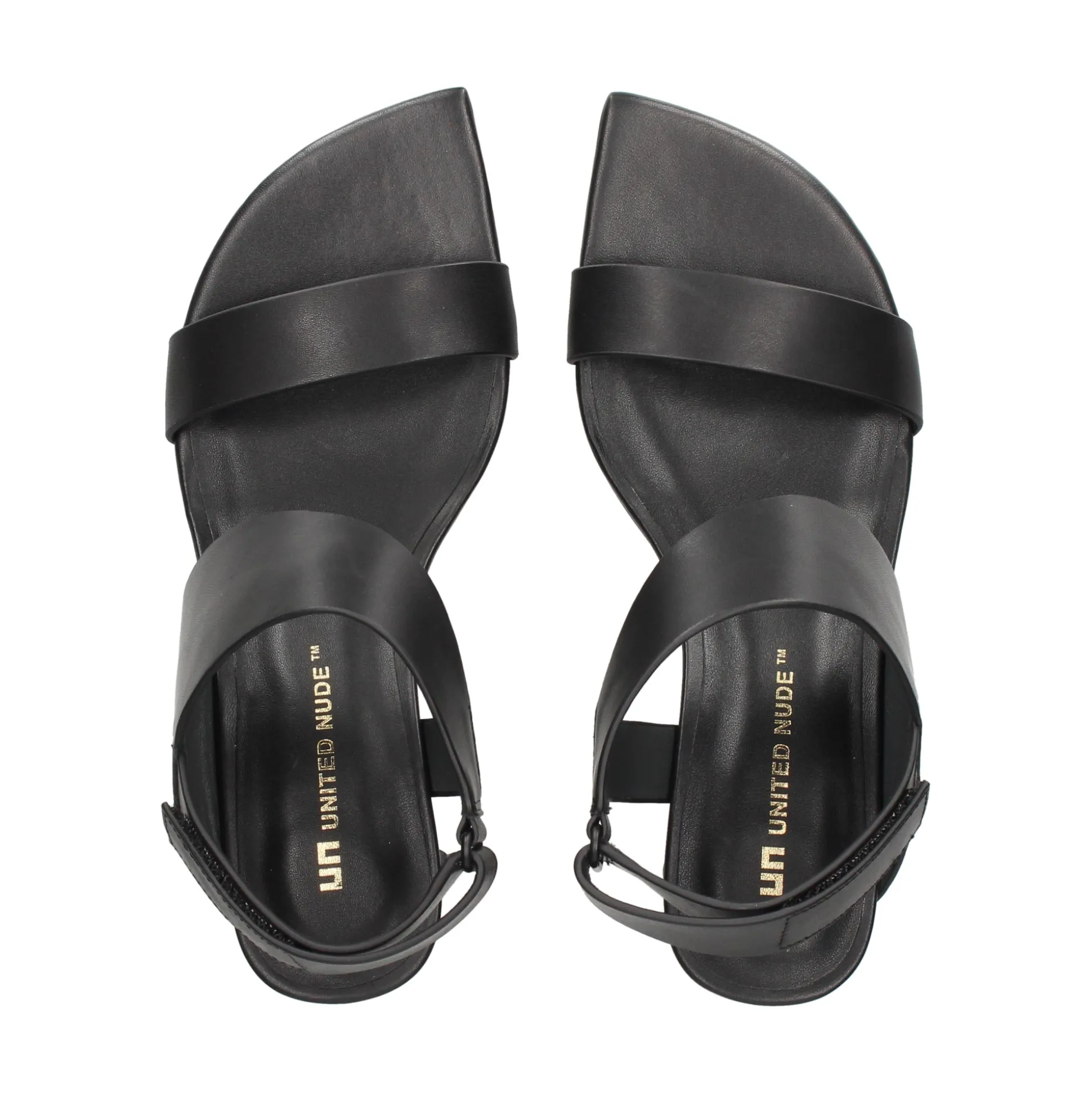 UNITED NUDE Sandalias con tacón de Mujer ZUMA SANDAL MID NEGRO