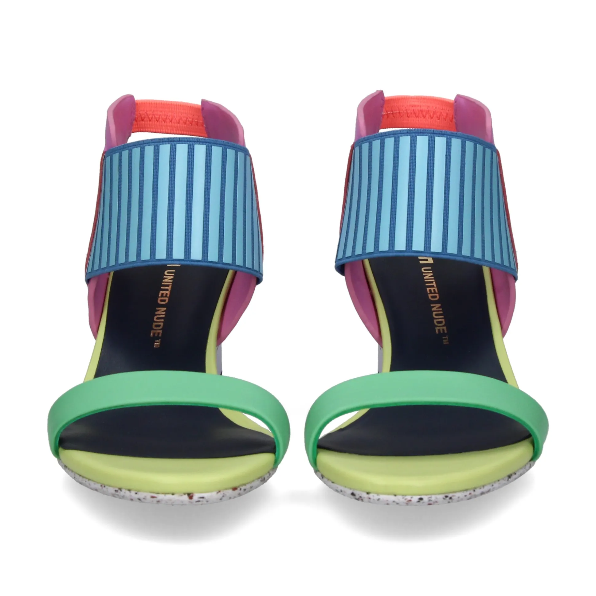 UNITED NUDE Sandalias con tacón de Mujer RAILA MID RESORT