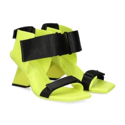UNITED NUDE Sandalias con tacón de Mujer ROCKIT RUN LIME