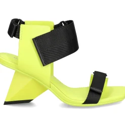 UNITED NUDE Sandalias con tacón de Mujer ROCKIT RUN LIME