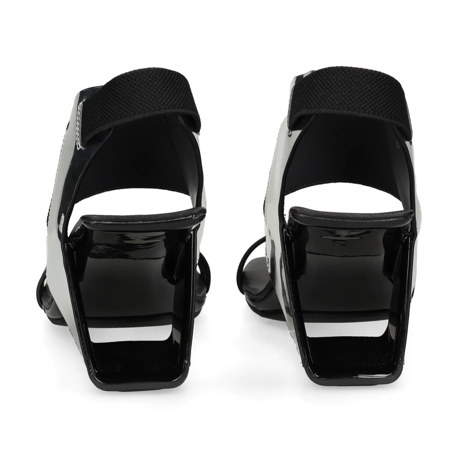 UNITED NUDE Sandalias cuña de Mujer LOOP REIKI HI SILVER