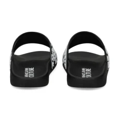 VERSACE JEANS Sandalias de Hombre 79YA3SQ1 899 BLACK