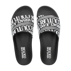 VERSACE JEANS Sandalias de Hombre 79YA3SQ1 899 BLACK