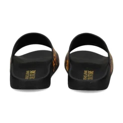 VERSACE JEANS Sandalias de Hombre 79YA3SQ4 G89 BLACK/GOLD