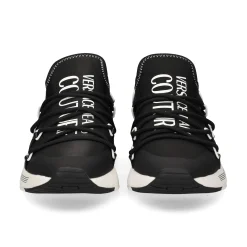 VERSACE JEANS Zapatillas de Hombre 79YA3SA6 L01 BLACK/WHIT