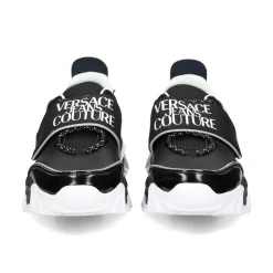 VERSACE JEANS Zapatillas de Hombre 75YA3SIA L01 BLACK/WHITE