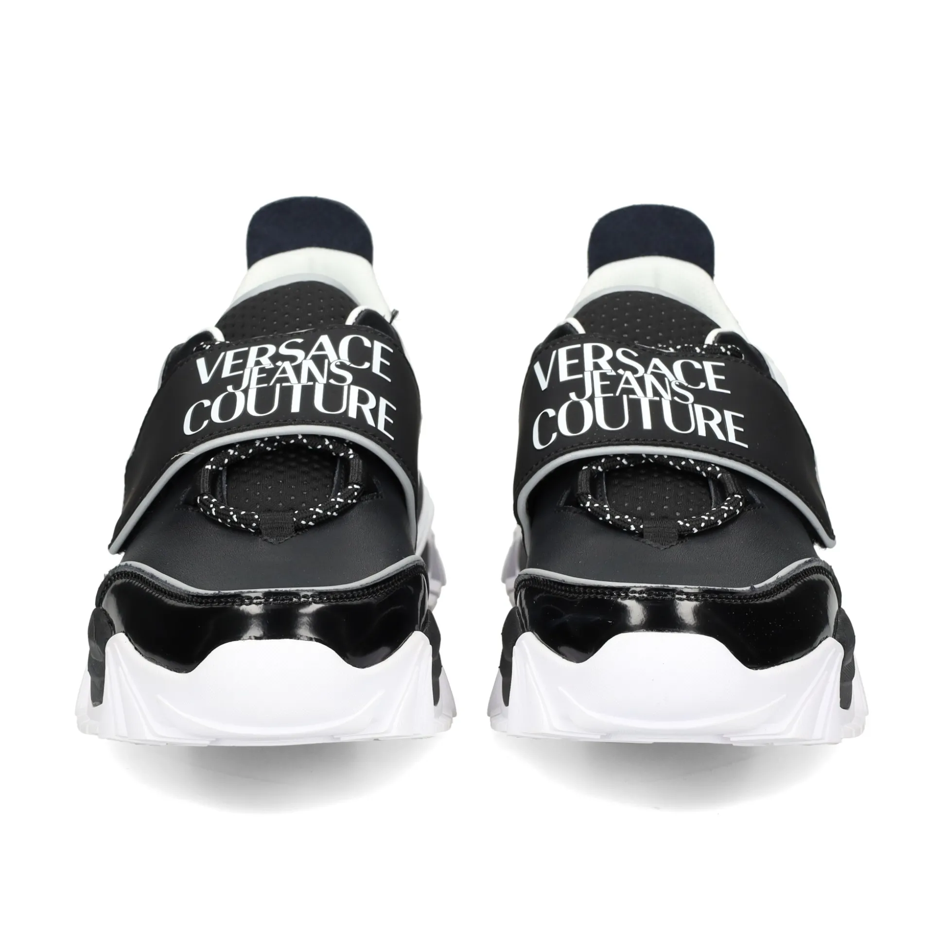 VERSACE JEANS Zapatillas de Hombre 75YA3SIA L01 BLACK/WHITE