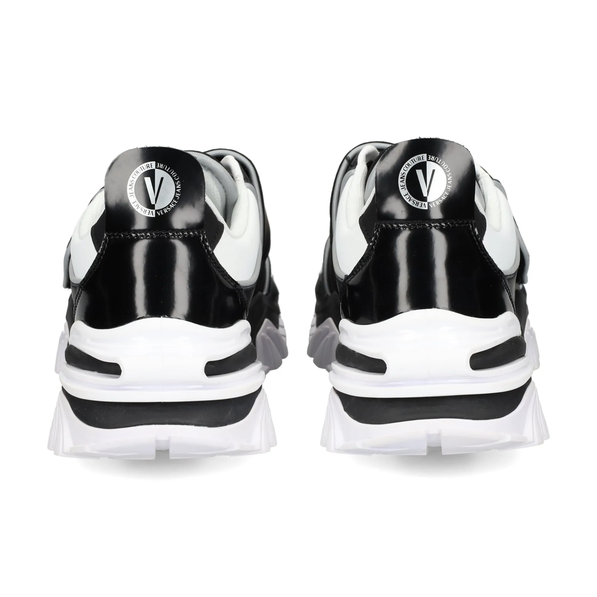 VERSACE JEANS Zapatillas de Hombre 75YA3SIA L01 BLACK/WHITE