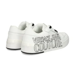 VERSACE JEANS Zapatillas de Hombre 77YA3SJ5 003 WHITE