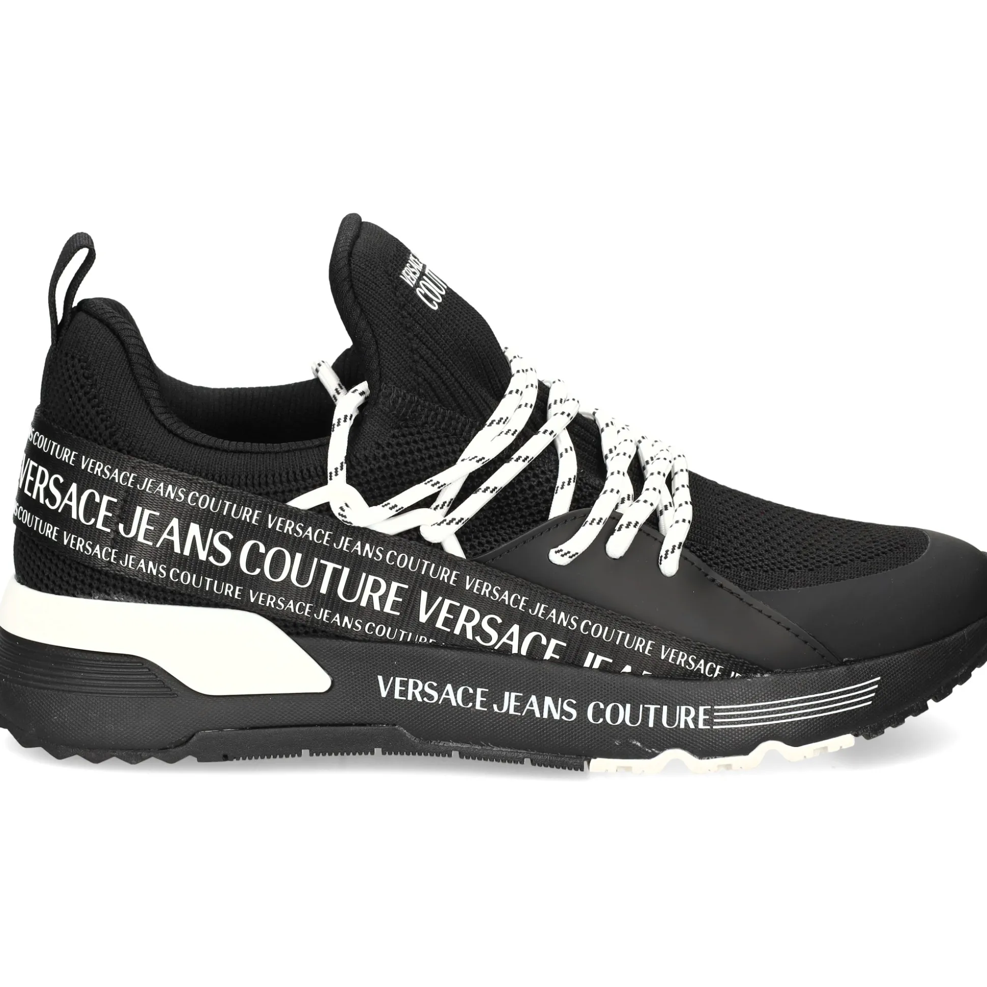 VERSACE JEANS Zapatillas de Hombre 77YA3SA3 899 BLACK