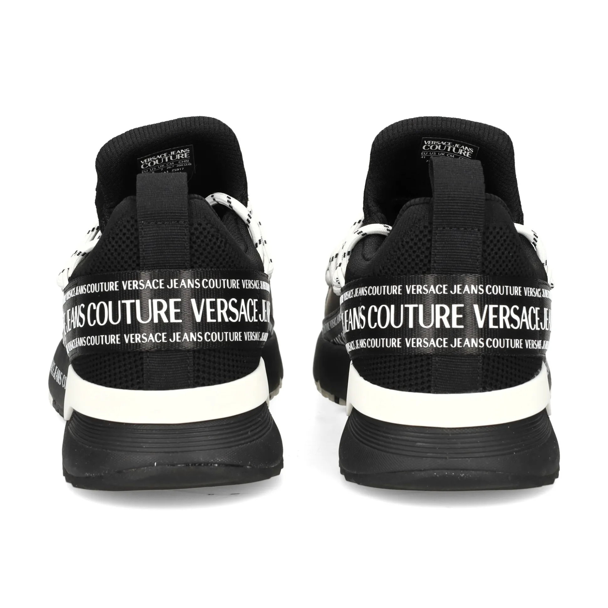 VERSACE JEANS Zapatillas de Hombre 77YA3SA3 899 BLACK