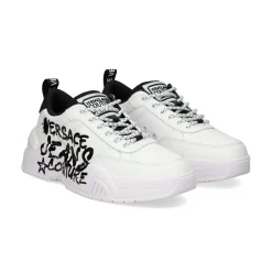 VERSACE JEANS Zapatillas de Hombre 77YA3SF1 003 WHITE