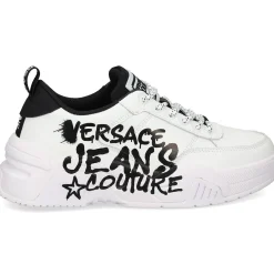 VERSACE JEANS Zapatillas de Hombre 77YA3SF1 003 WHITE