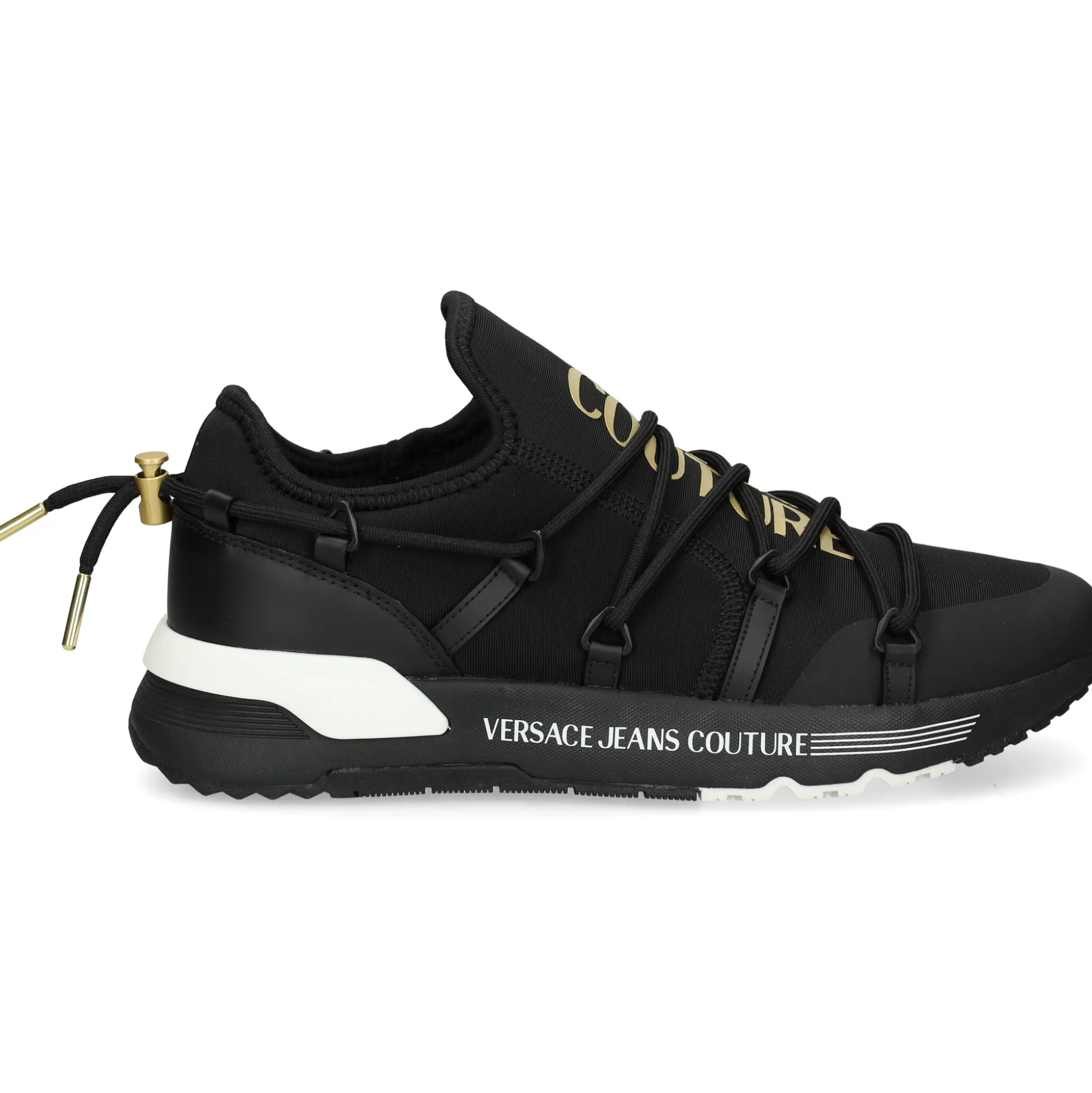 VERSACE JEANS Zapatillas de Hombre 79YA3SA6 G89 BLACK/GOLD