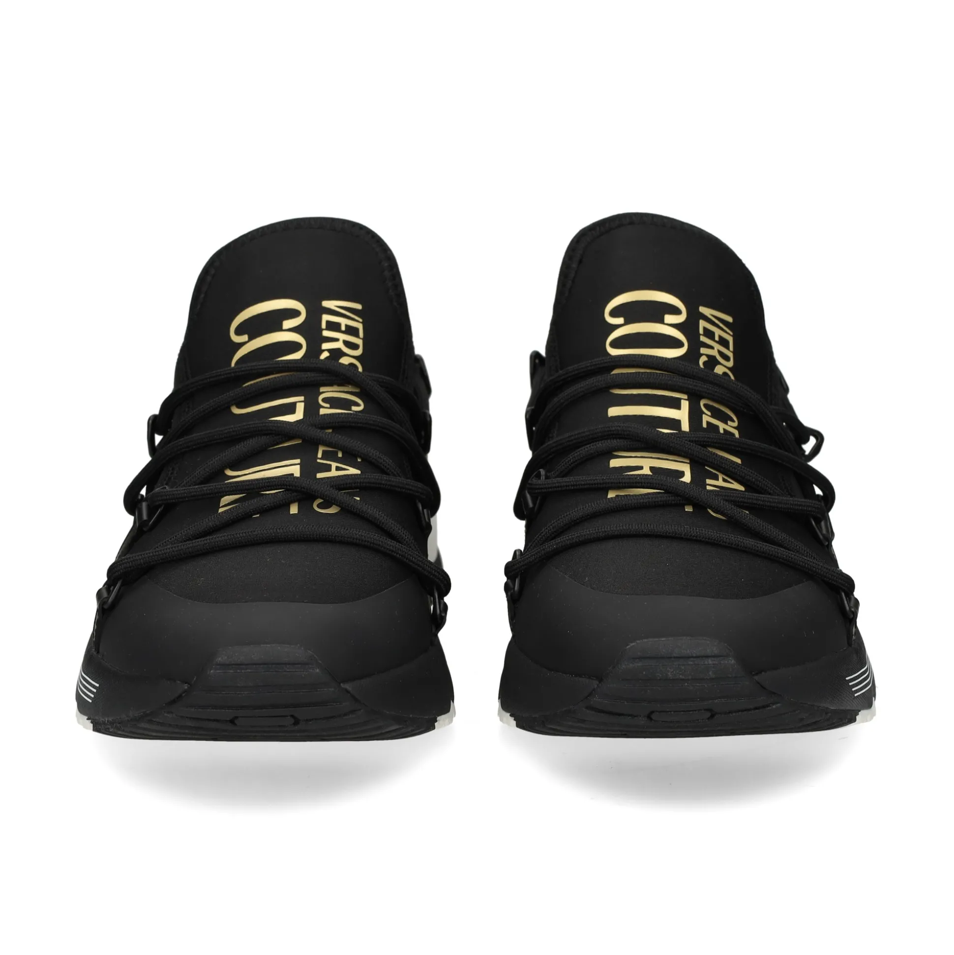 VERSACE JEANS Zapatillas de Hombre 79YA3SA6 G89 BLACK/GOLD
