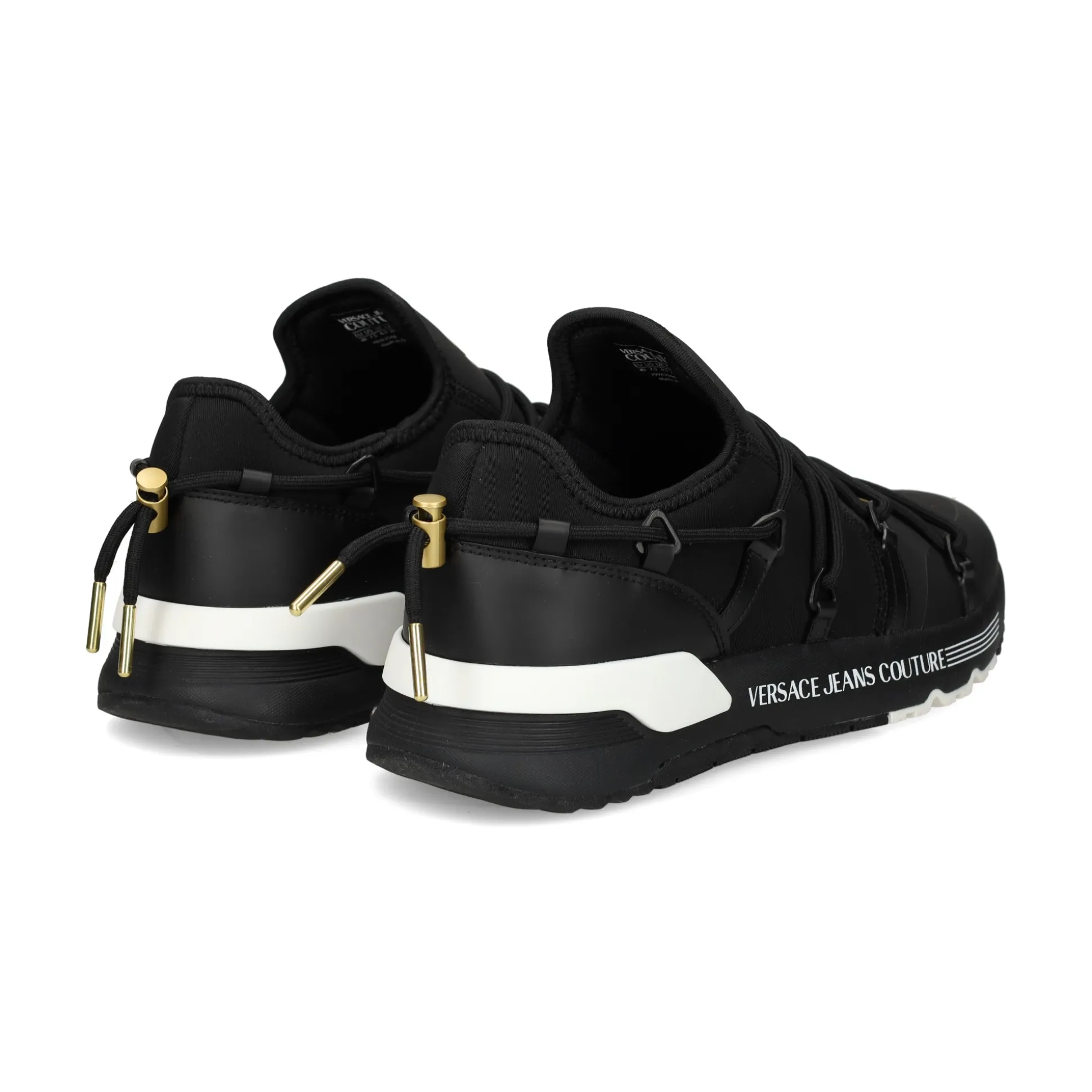 VERSACE JEANS Zapatillas de Hombre 79YA3SA6 G89 BLACK/GOLD