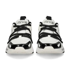 VERSACE JEANS Zapatillas de Hombre 79YA3SA8 L02 WHITE/BLAC
