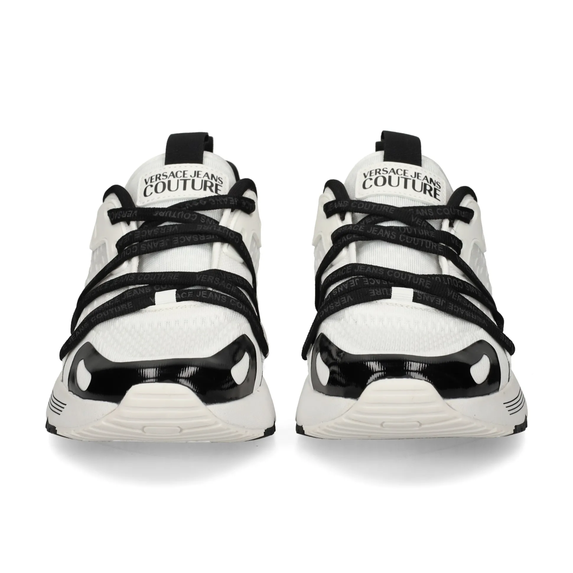 VERSACE JEANS Zapatillas de Hombre 79YA3SA8 L02 WHITE/BLAC