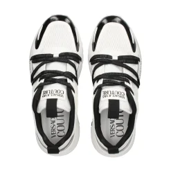 VERSACE JEANS Zapatillas de Hombre 79YA3SA8 L02 WHITE/BLAC