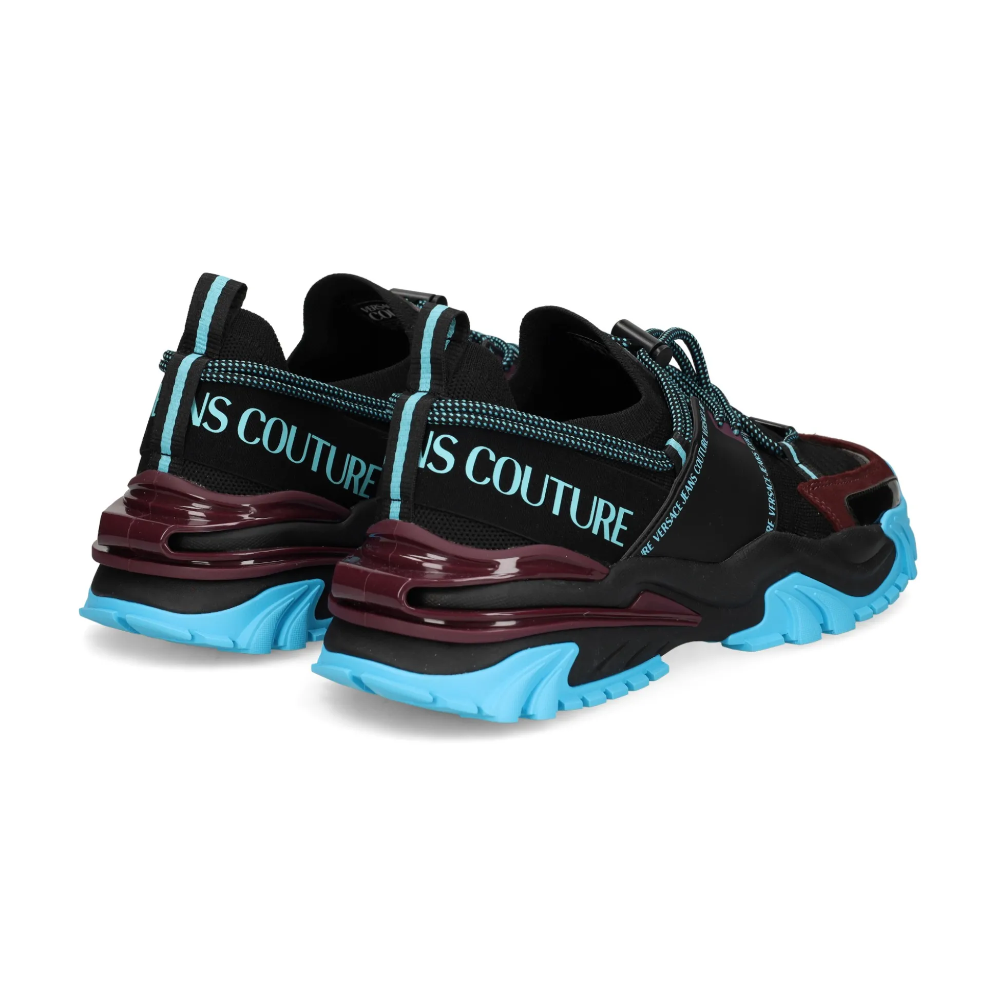 VERSACE JEANS Zapatillas de Hombre 79YA3SI3 M09 BLACK/MUTLI