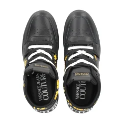 VERSACE JEANS Zapatillas de Hombre 77YA3SJ7 G89 BLACK/GOLD