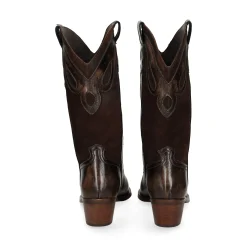 VEXED SHOES COMPANY Botas con tacón de Mujer ELSA 7402 MARRON/CHOCO