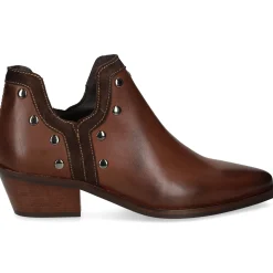 VEXED SHOES COMPANY Botines con tacón de Mujer FAUNA 7401 CHOCOLATE
