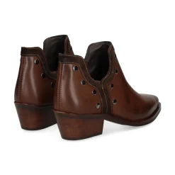 VEXED SHOES COMPANY Botines con tacón de Mujer FAUNA 7401 CHOCOLATE