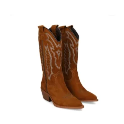 VEXED SHOES COMPANY Botines con tacón de Mujer KADY 7120 COGNAC OSCURO