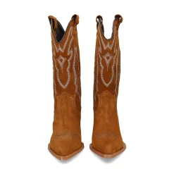 VEXED SHOES COMPANY Botines con tacón de Mujer KADY 7120 COGNAC OSCURO