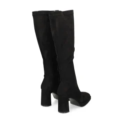 VIBES Botas con tacón de Mujer VB2311 NEGRO