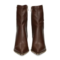 VIBES Botas con tacón de Mujer VB2306 MARRON