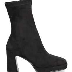 VIBES Botines con tacón de Mujer VB2310 NEGRO