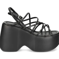 VIC MATIE Sandalias con plataforma de Mujer 1E1164D 101 NEGRO