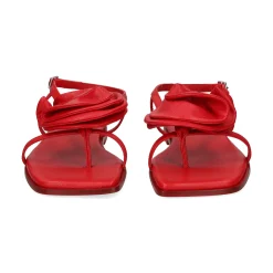 VIC MATIE Sandalias planas de Mujer 1G3760D 410 RED