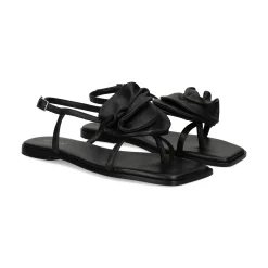 VIC MATIE Sandalias planas de Mujer 1G3760D 101 NEGRO