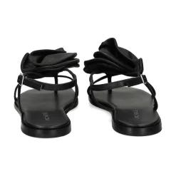 VIC MATIE Sandalias planas de Mujer 1G3760D 101 NEGRO