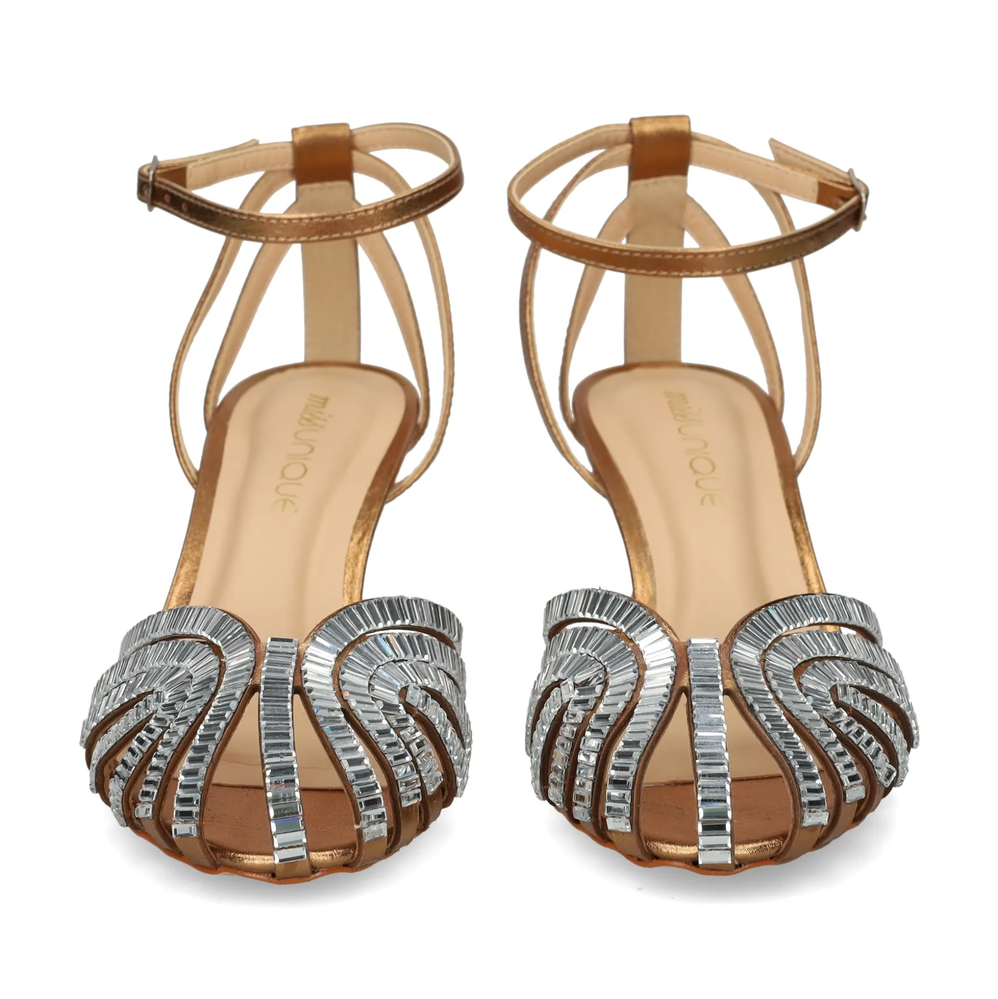 VICENZA Sandalias con tacón de Mujer 2030-D BRONCE