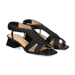 VICENZA Sandalias planas de Mujer 57340 NEGRO