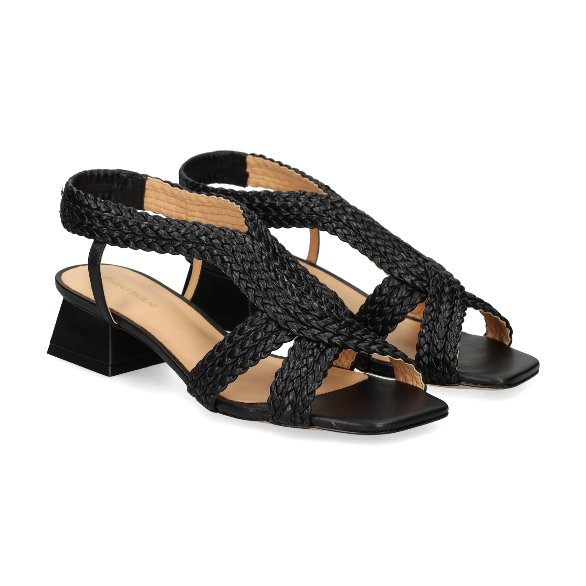VICENZA Sandalias planas de Mujer 57340 NEGRO