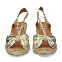 VIGUERA Sandalias cuña de Mujer 1909 PLATINO