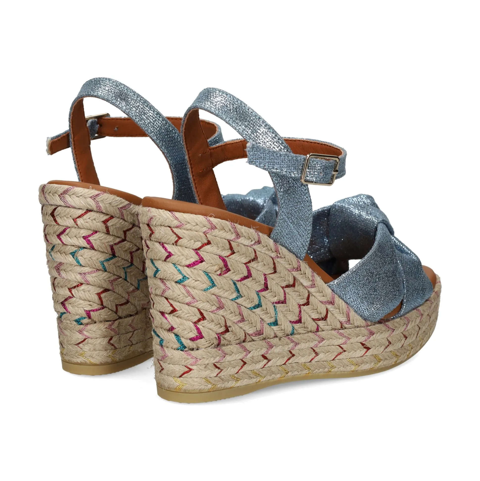 VIGUERA Sandalias cuña de Mujer 2144 JEANS