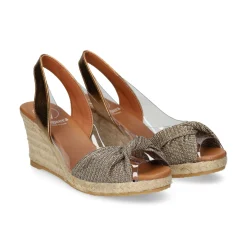 VIGUERA Sandalias cuña de Mujer 0296 BRONCE