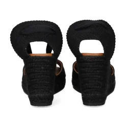 VIGUERA Sandalias cuña de Mujer 2133 NEGRO