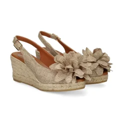 VIGUERA Zapatos cuña 2210 BEIG