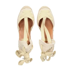 VIGUERA Zapatos cuña 2227 NATURAL